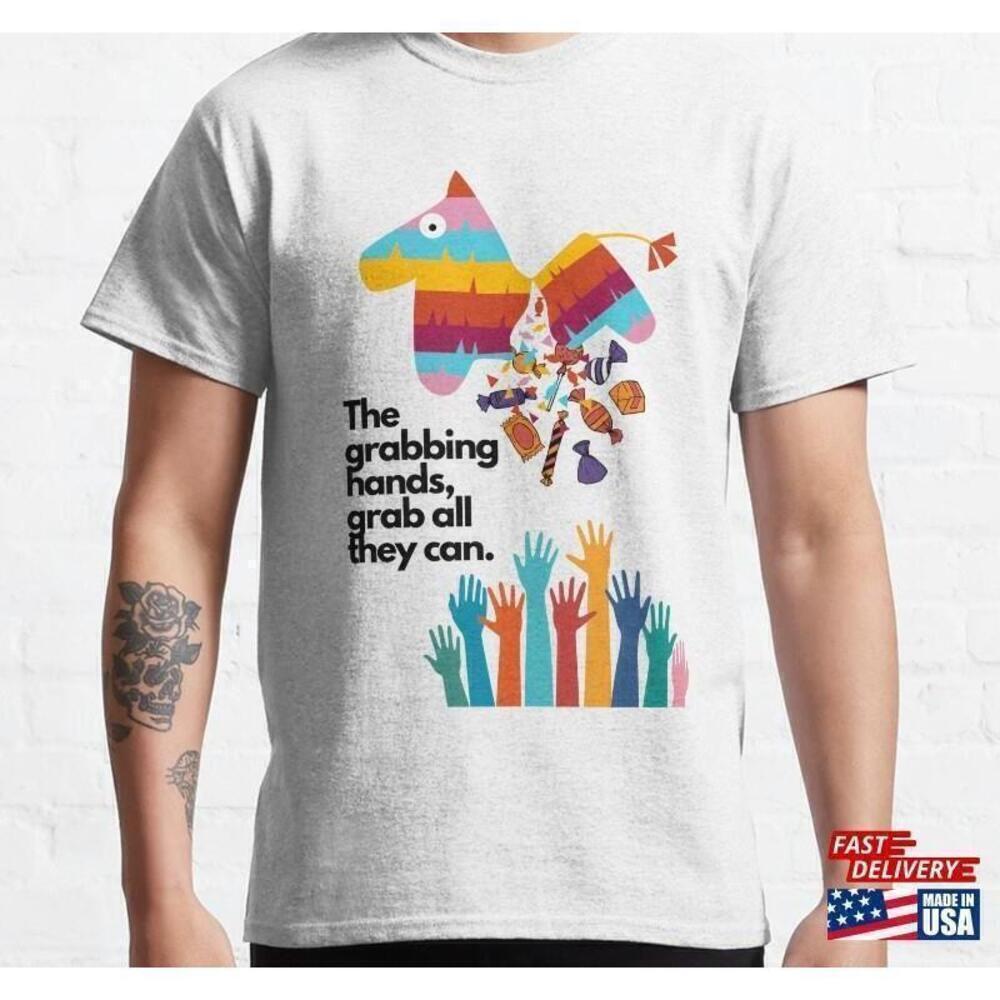 Funny Pinata Print With Depeche Mode Quote Classic Tshirt Unisex